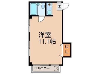 間取図 フレグランス蓮根