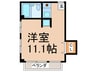 フレグランス蓮根 1Rの間取り