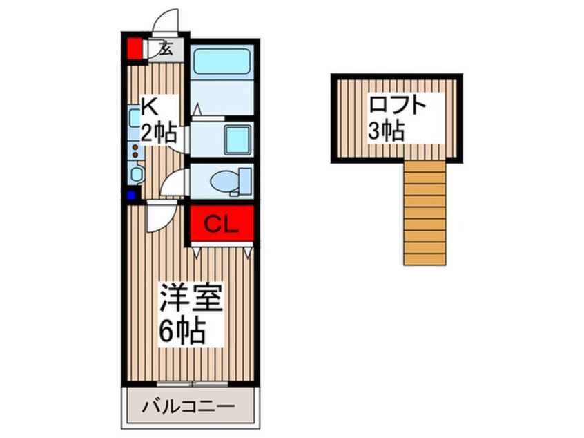 間取図 ＢｅｓｔＳｔａｇｅ小手指２丁目