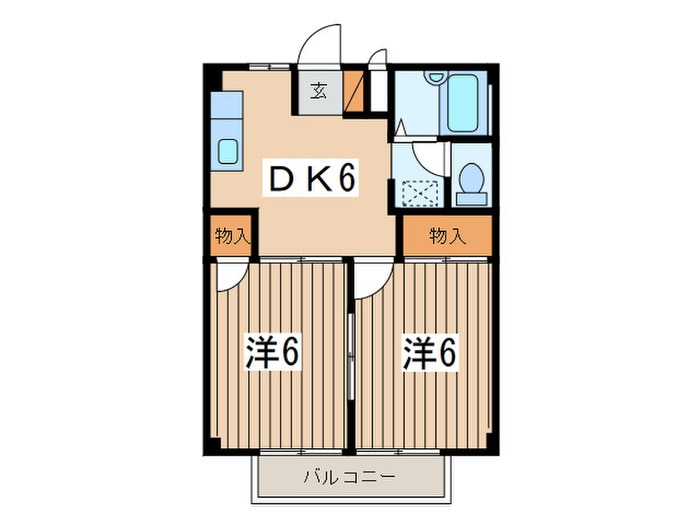 間取り図 ニュ－シティハイツＡＯＫＩ