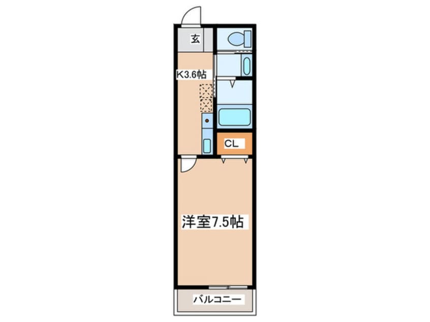 間取図 アクアベル