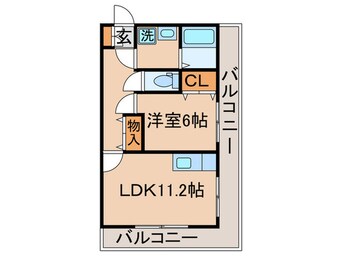 間取図 Ｄ-ハウス６