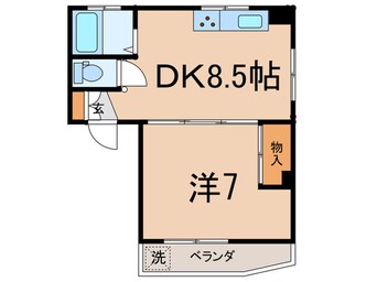 間取図 淡島ハイム