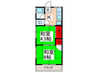 間取図 佐久間ハイツ