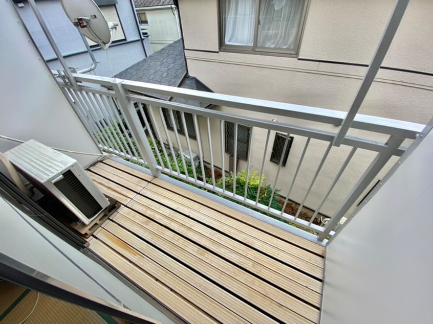 ベランダ・バルコニー ハイツしの