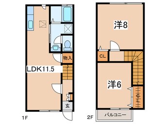 間取図 テラスハウスセンチュリ－