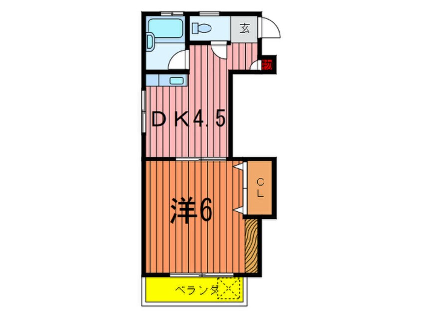 間取図 ブレスデン　ヴィーヌ