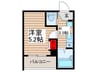 MELDIA南浦和Ⅳ 1Kの間取り