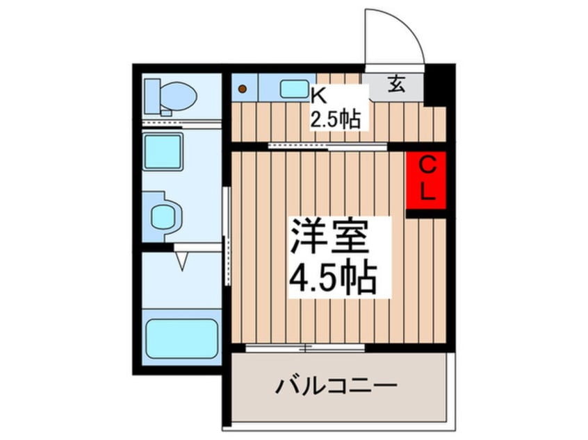 間取図 MELDIA南浦和Ⅳ