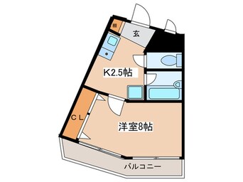 間取図 メゾンアベイユＳＦ