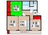 ＫＳマンション 3DKの間取り