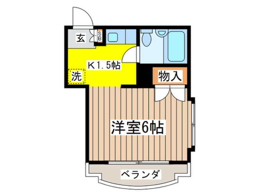 間取図 ゴールドファイブ成城