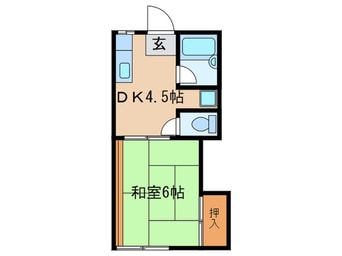 間取図 メゾンミスミ