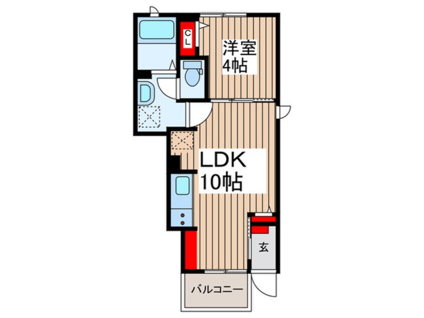 間取図 カルム・Ｋ