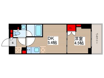 間取図 ﾙﾌｫﾝﾌﾟﾛｸﾞﾚ門前仲町ﾏｰｸｽ