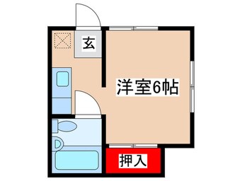 間取図 メゾン生田