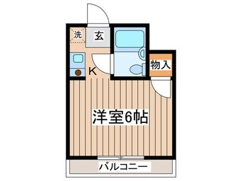 間取図 メゾン生田