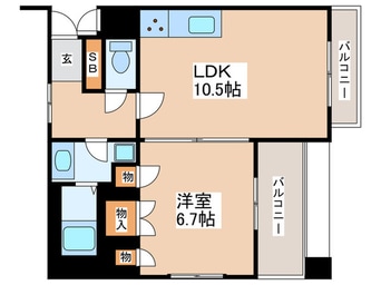 間取図 メゾンエスポワール
