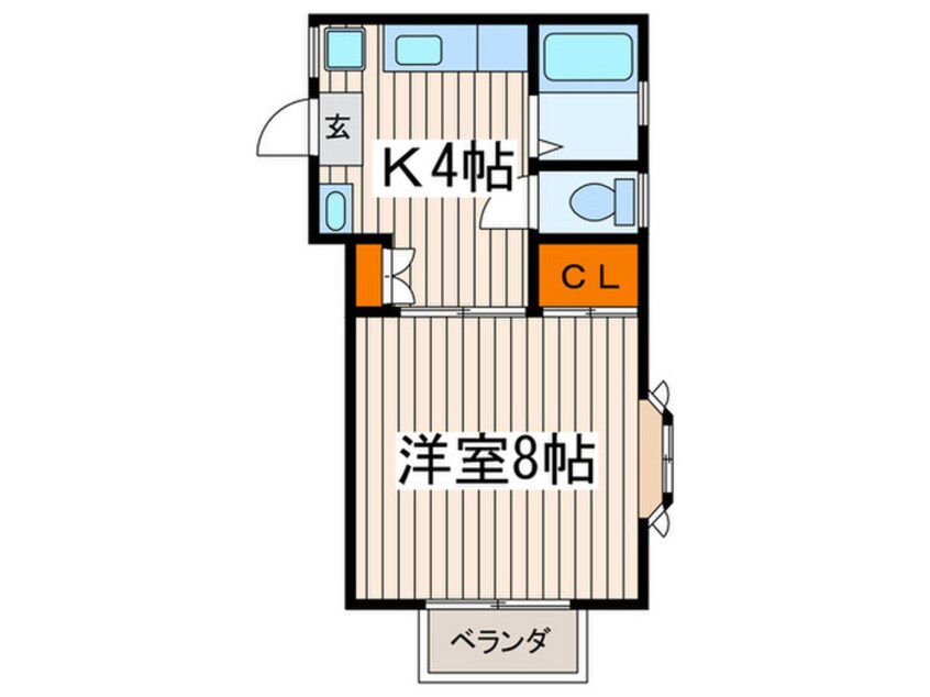 間取図 ポットマム三鷹