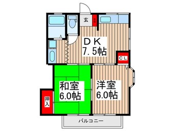 間取図 マカハウエスト