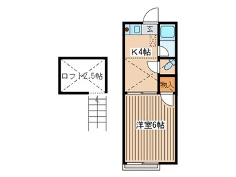 間取図 ラ．ソネット桜台