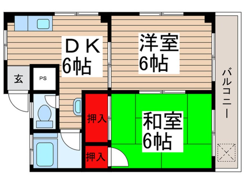 間取図 光マンション