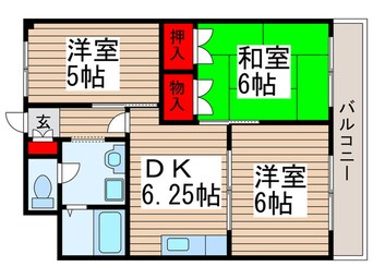 間取図 新堀ハイツ