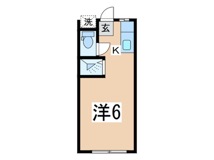 間取図 コスモ神奈川