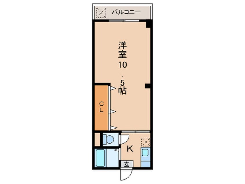 間取図 プチメゾンヤナセ