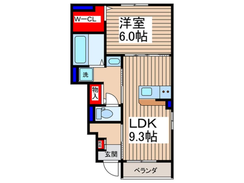 間取図 エレガンシアC