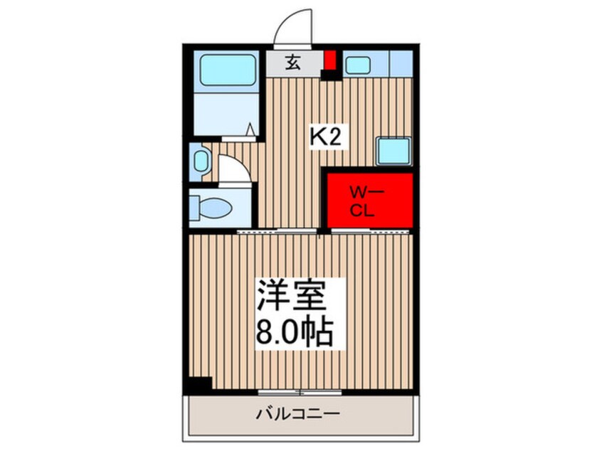 間取図 可愛マンション