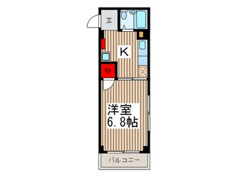 間取図 ジュネス上木崎