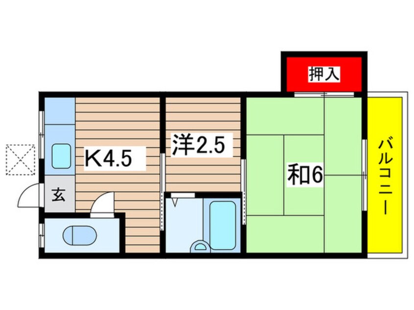 間取図 福寿荘