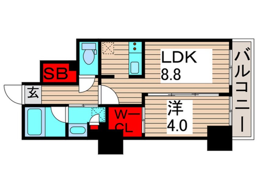 間取図 アーバンパーク綾瀬Ｄｕｏ