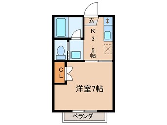 間取図 第７スターコーポ