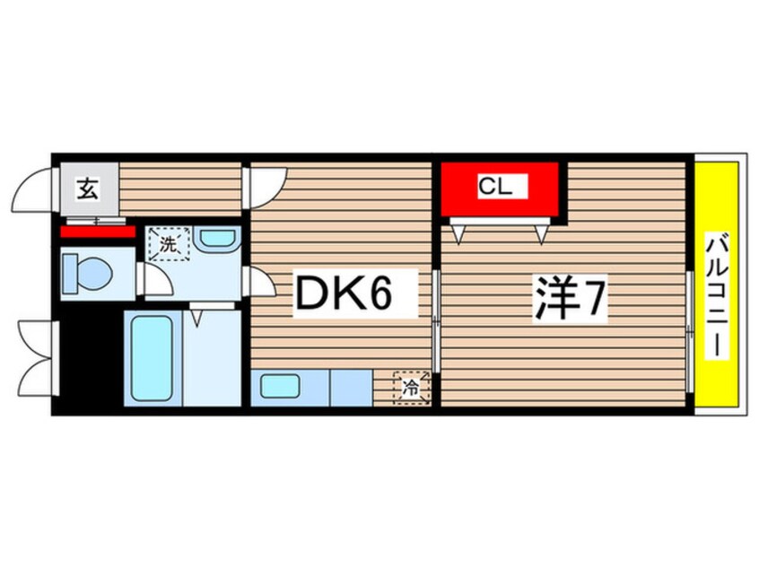 間取図 アネックス日吉