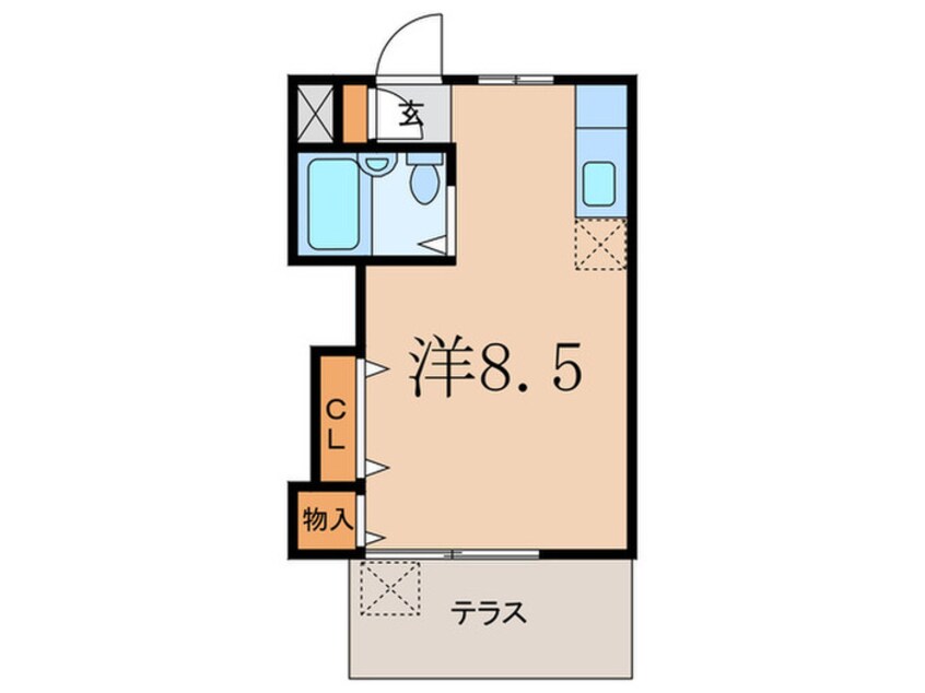 間取図 エスパシオ共立