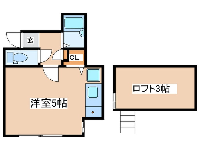 間取り図 リブランB棟