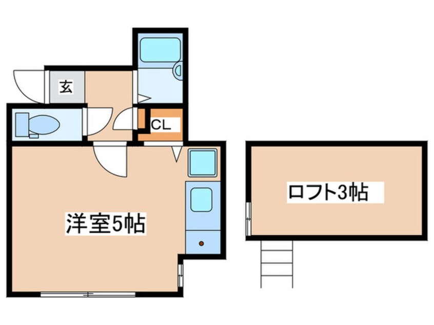 間取図 リブランB棟