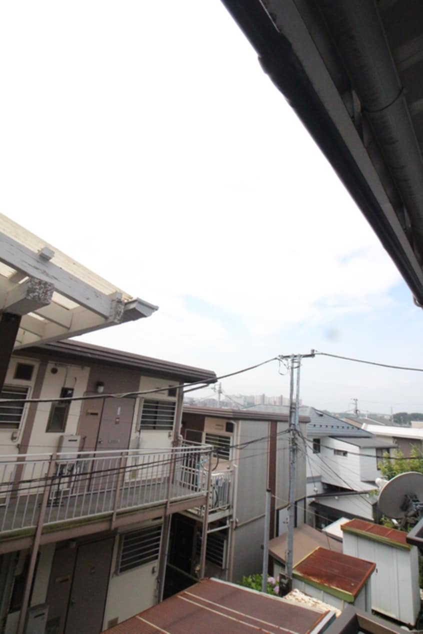 室内からの展望 神橋ハイツ第２