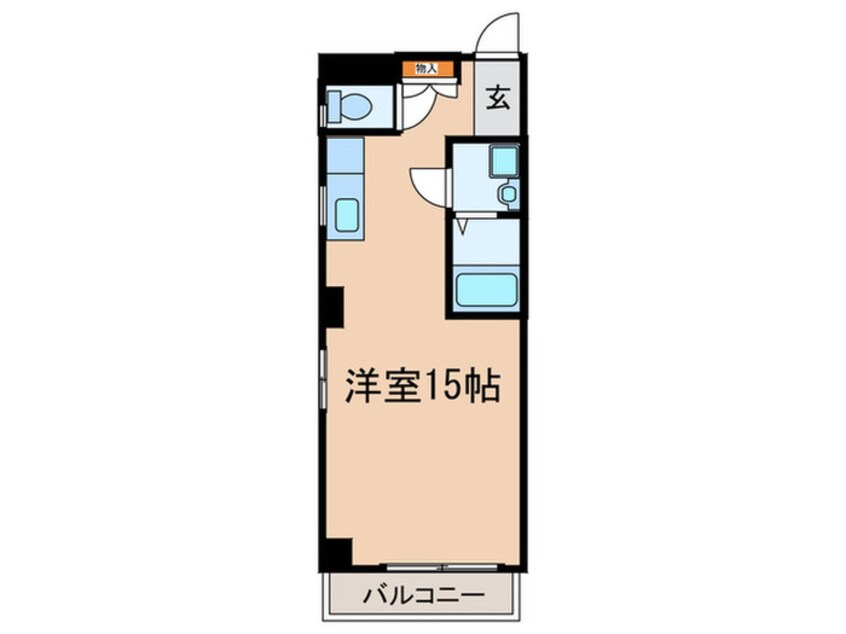 間取図 ティアラ新城