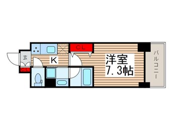 間取図 ラグゼナ秋葉原