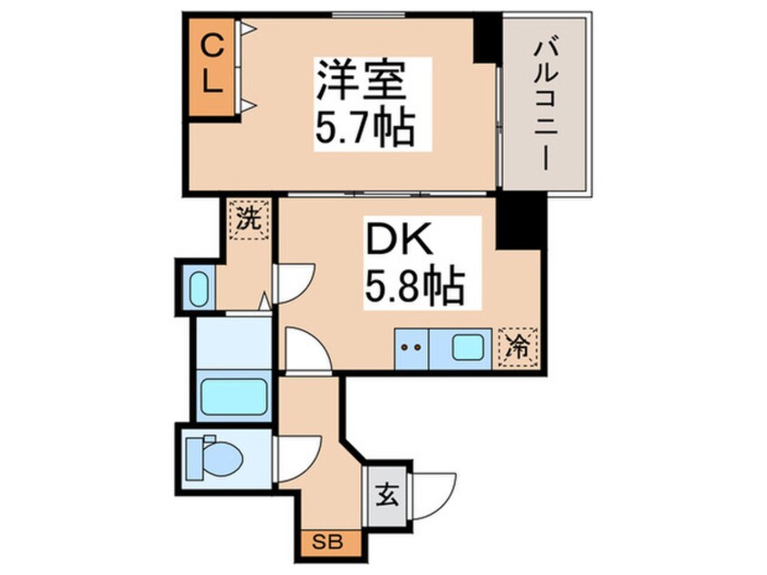 間取図 レピュア両国レジデンス