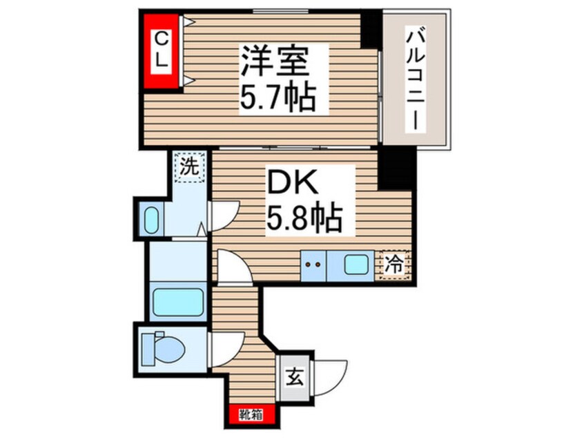 間取図 レピュア両国レジデンス