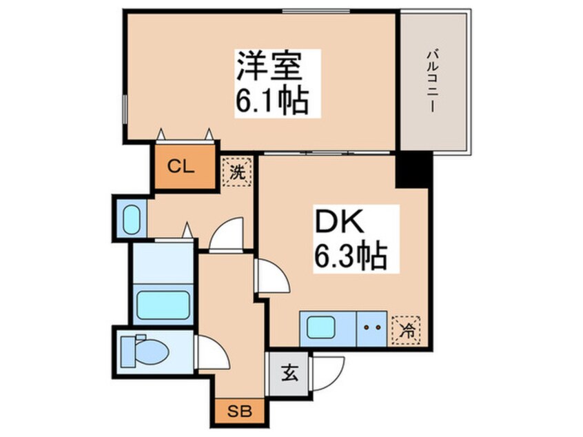 間取図 レピュア両国レジデンス