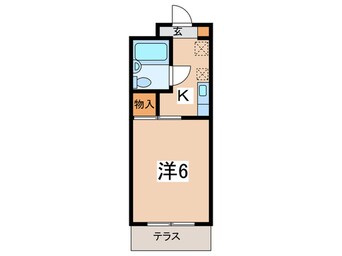 間取図 ｸﾞﾘｰﾝｺｰﾎﾟ小田急相模原Ⅱ（104）