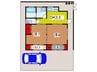 熊谷市平屋戸建 2DK+Sの間取り