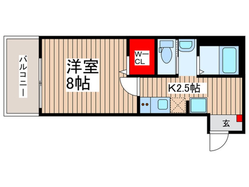 間取図 仮)キャメル狭山市富士見