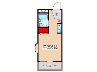 間取図 カーサグリスメイユー