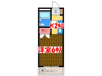 間取図 サンライズシャト－